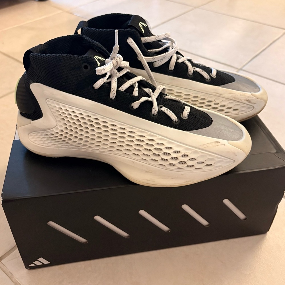 adidas AE 1 J Anthony Edwards Best of Adi Basketball Shoes Youth Size 5.5